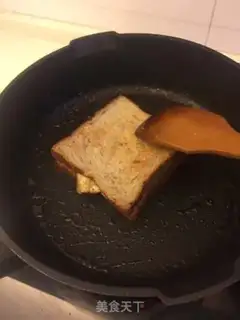 Make Cheese ham sandwich step 6