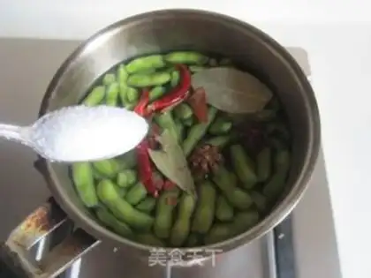 Make Salt-water beans step 5