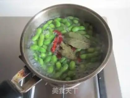 Make oatmeal green beans step 0