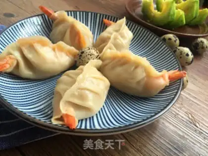 Make Delicious shrimp dumplings step 2