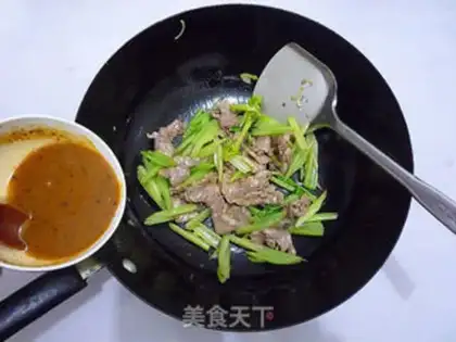 Make Celery and meat step 11