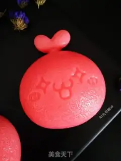 Make Strawberry cartoon pudding step 8
