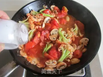 Make Snack of tomatoes and casserole step 7