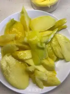 Make Sweet mango rolls step 1