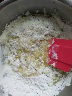 Make Sesame cookies step 1