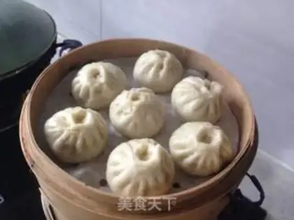 Make Dry meat buns step 5