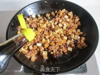 Make Meat-cracked beans step 6