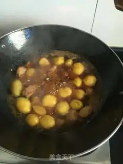 Make Red burning potatoes step 2