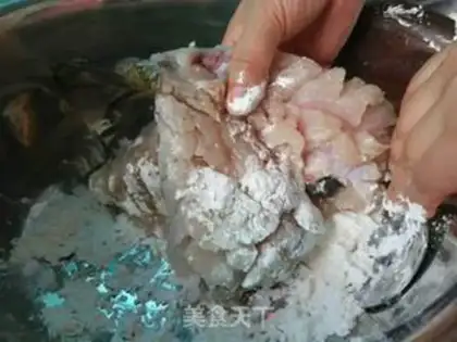 Make Squirrel fish step 7