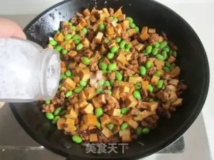 Make Meat-cracked beans step 8
