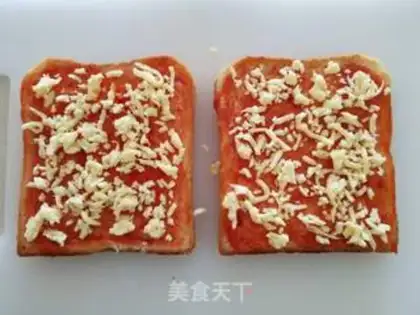 Make Rainbow toast step 2