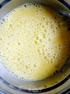 Make Squirt cucumber egg steam step 3
