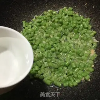 Make Soybean fried rice step 4