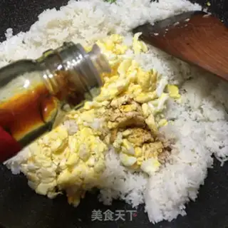 Make Soybean fried rice step 7