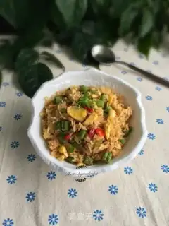 Make Soybean fried rice step 10