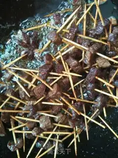 Make Toothpick beef step 6