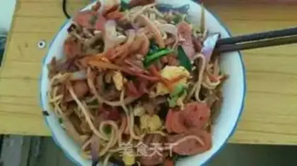 Make Spicy noodles step 2