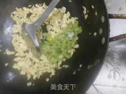 Make Egg fried rice step 4