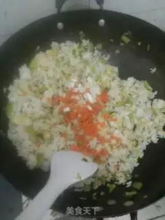 Make Egg fried rice step 6