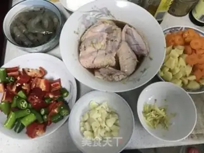 Make Three casseroles step 1