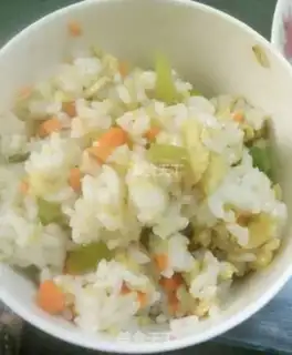 Make Egg fried rice step 7