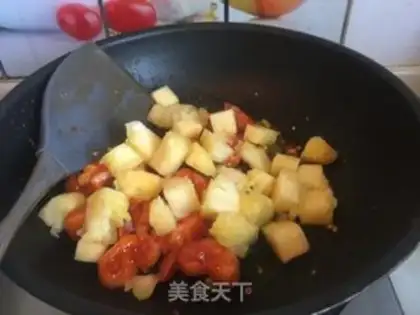 Make Pineapple shrimp step 14