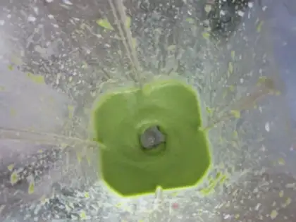 Make Peas mousse cake step 2
