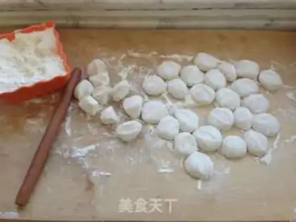 Make Spicy dumplings step 9