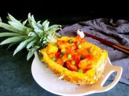 Make Pineapple shrimp step 15