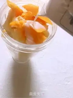 Make Apple Mango Cup step 1