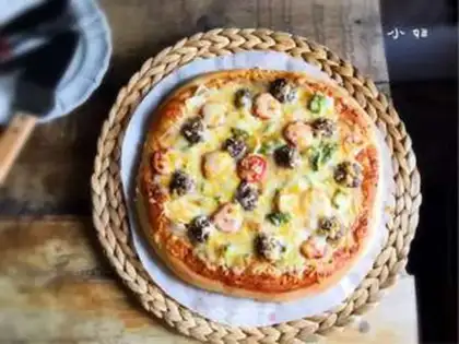 Make Beefball pizza step 7