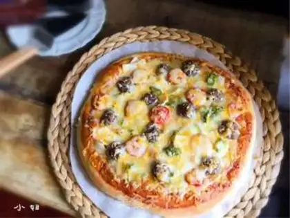 Make Beefball pizza step 8