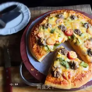 Make Beefball pizza step 10