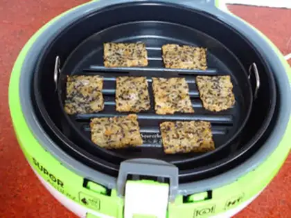 Make Sesame rice cake step 6