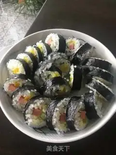 Make Homemade sushi step 3