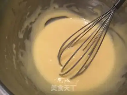 Make Vanilla magic cake step 2