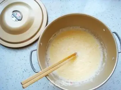 Make Mango pudding step 2