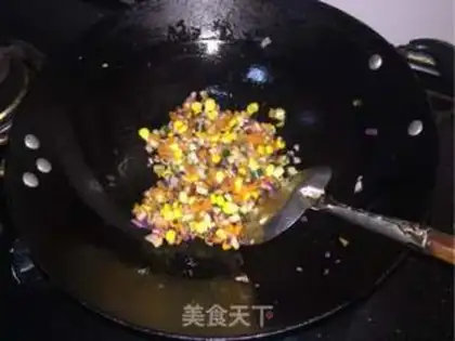 Make Egg bun step 1
