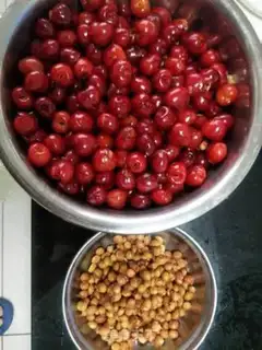 Make Cherry apple yeast step 0