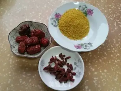 Make Little rice-tree porridge step 0