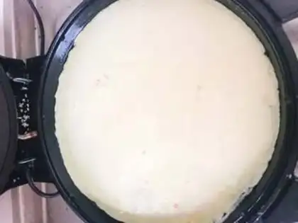 Make Milk eggcake step 5