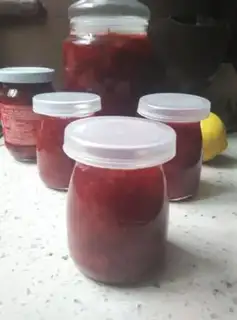 Make Homemade strawberry sauce step 8