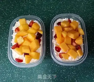 Make Fruit cream box step 11