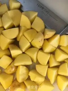 Make Potato chicken step 2