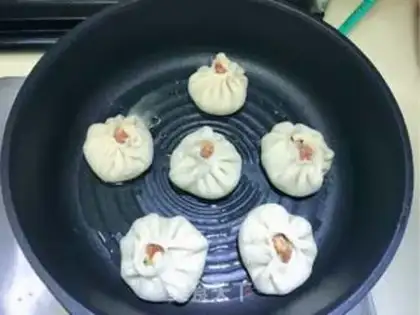 Make Panty buns step 10