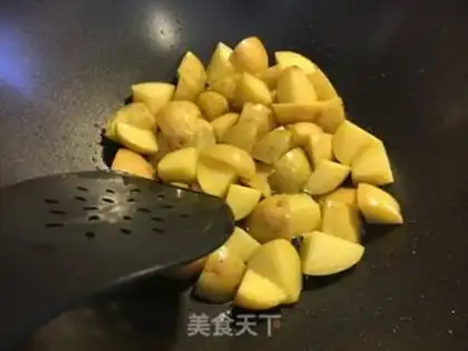 Make Potato chicken step 3