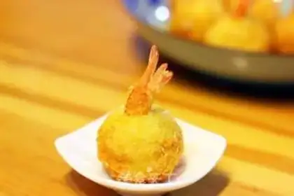 Make Gold shrimp step 18