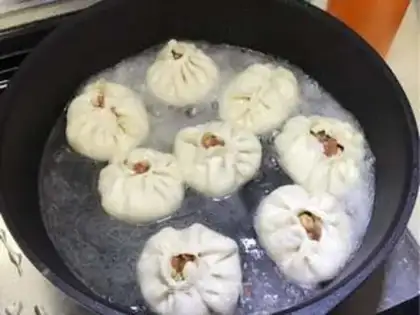 Make Panty buns step 11