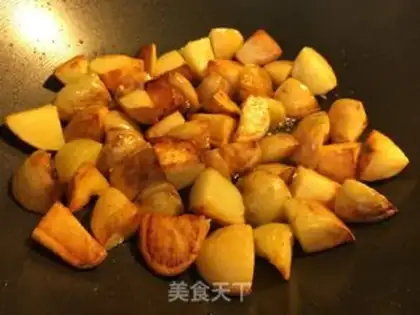 Make Potato chicken step 4