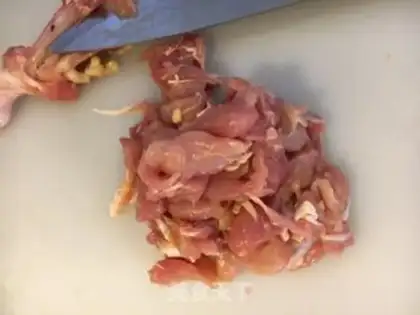 Make Potato chicken step 5